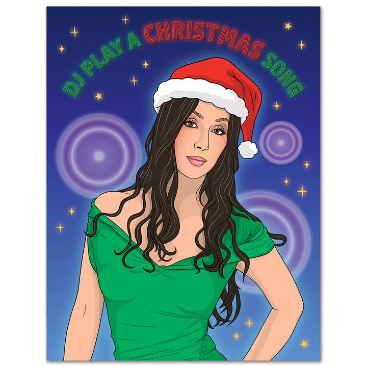 Holiday Card: Play A Christmas Song Happy Holidays