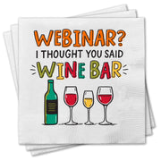 Webinar? Cocktail Napkins