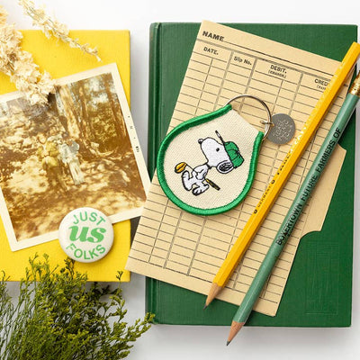 Peanuts® - Snoopy Golf Patch Keychain
