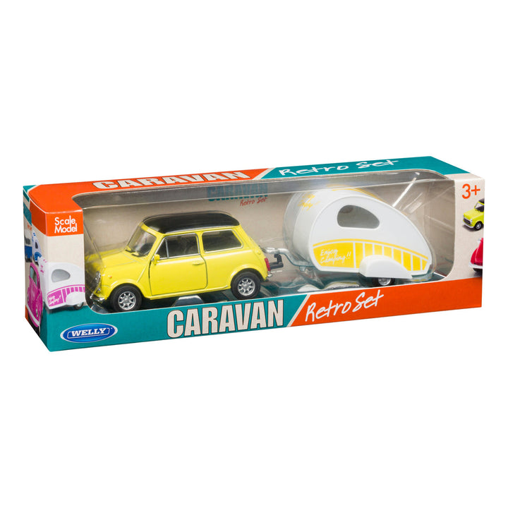 Rollin' Die Cast Caravan Toy - Yellow