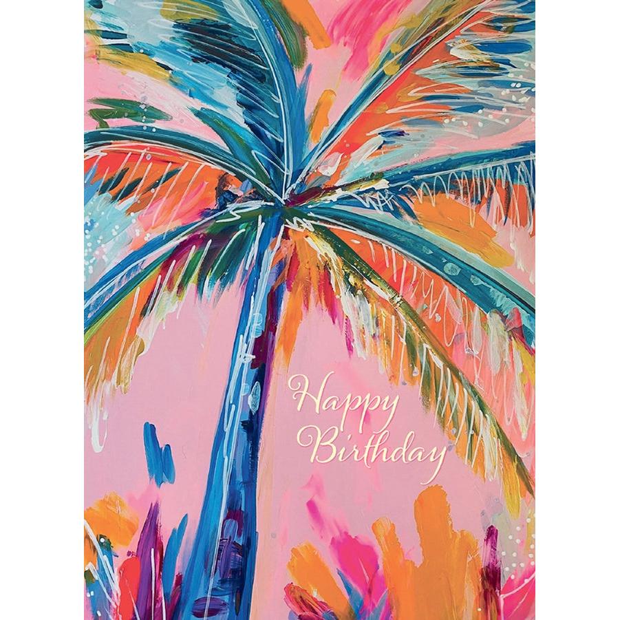 Palm Tree Birthday Card - Just Fabulous Palm Springs