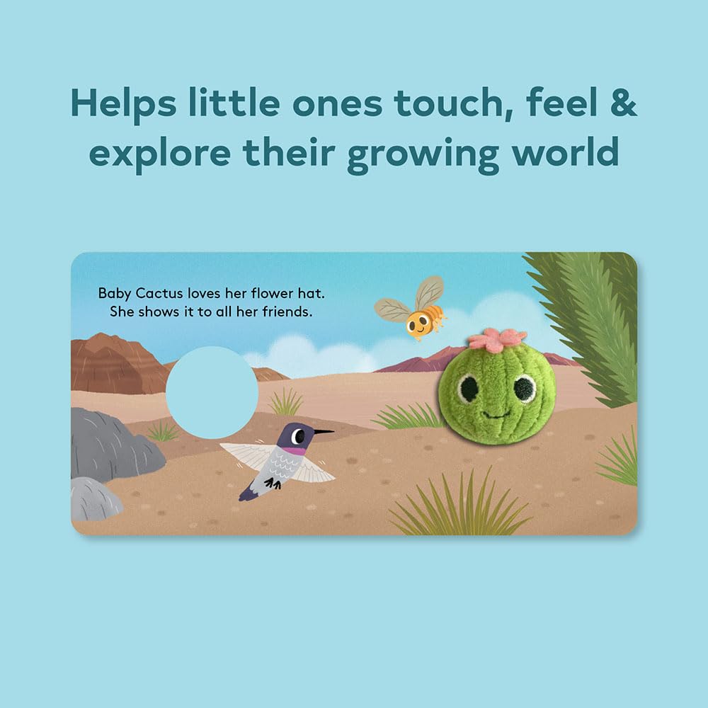 Baby Cactus Finger Puppet Book - Just Fabulous Palm Springs