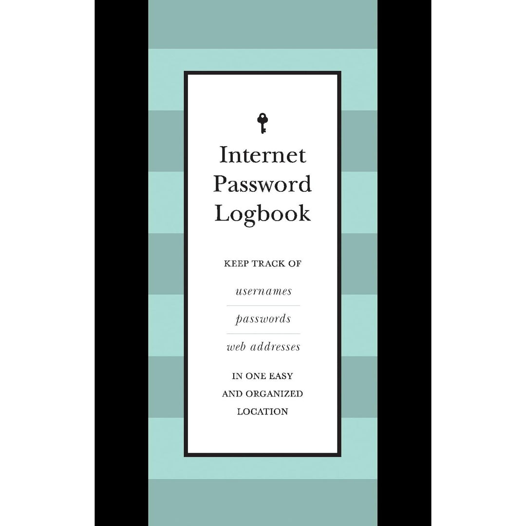 Internet Password Logbook - Just Fabulous Palm Springs