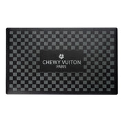 Black Checker Chewy Vuiton Placemat