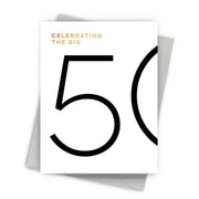 The Big 50 Birthday Card