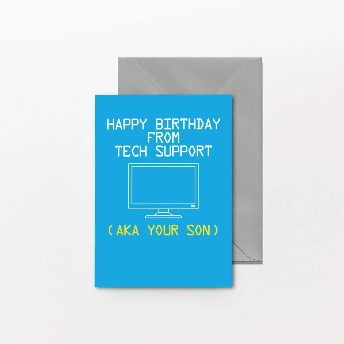 Happy Birthday From Tech Support Birthday Card