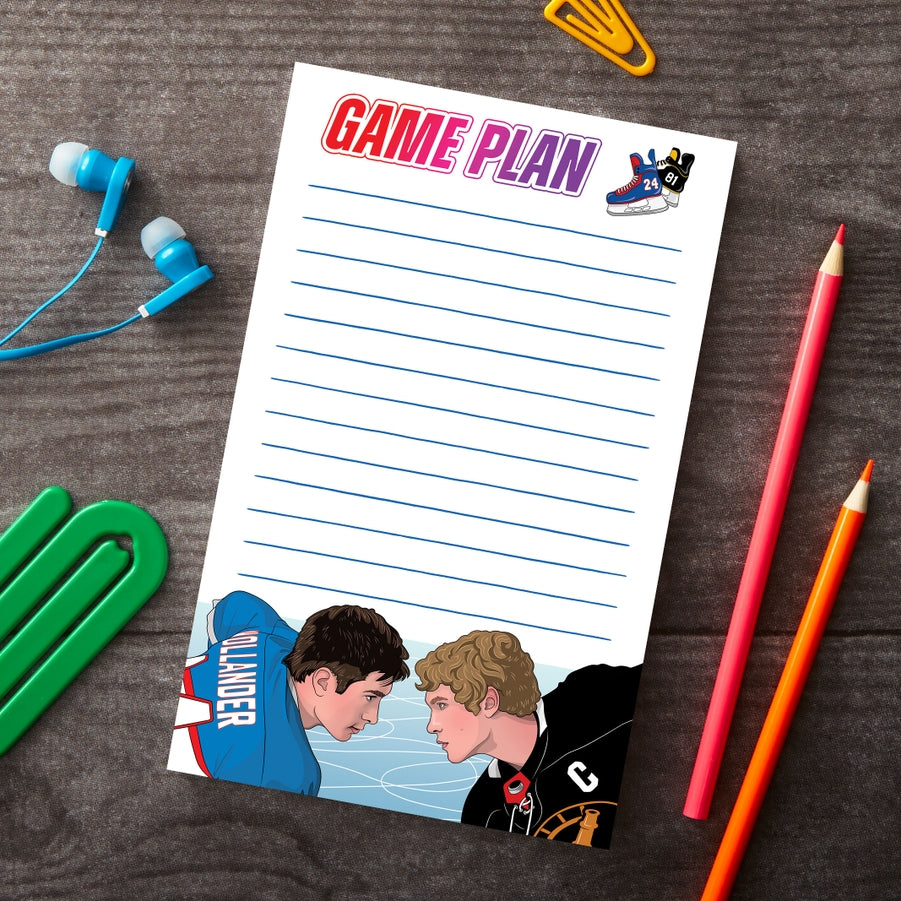 Notepad: Heated Rivalry Game Plan