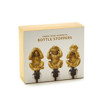 Hear No Evil, See No Evil, Speak No Evil Bottle Stoppers