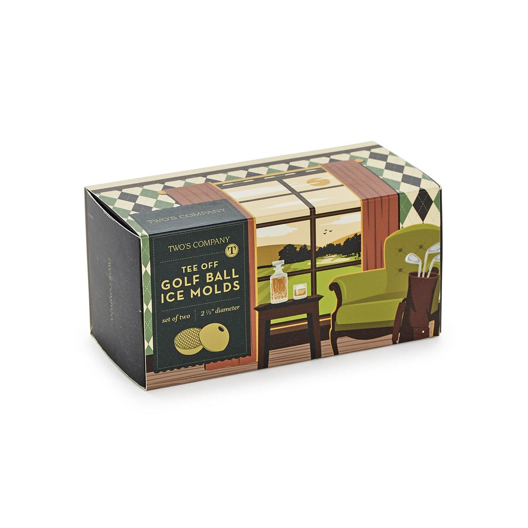 Tee Off Golf Ball Ice Mold