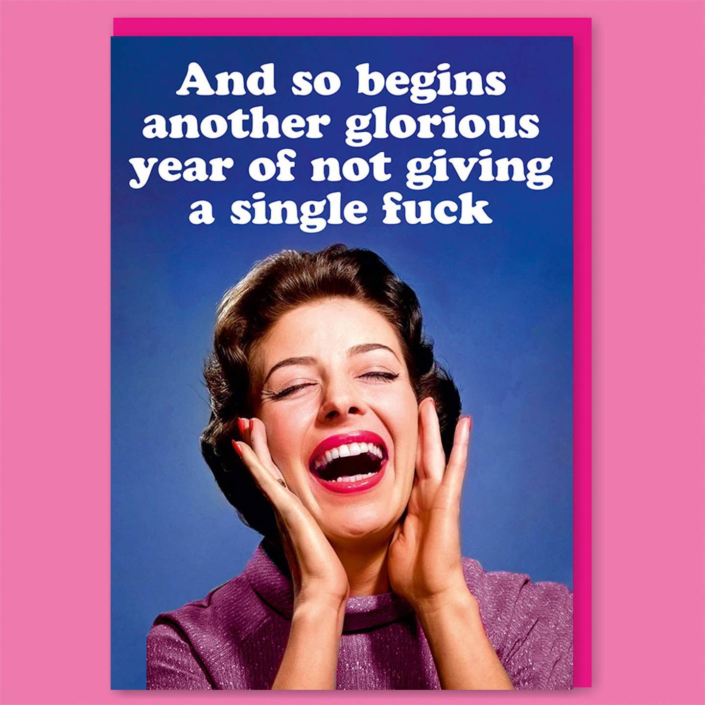 And Begins Another Year Birthday Card - Just Fabulous Palm Springs