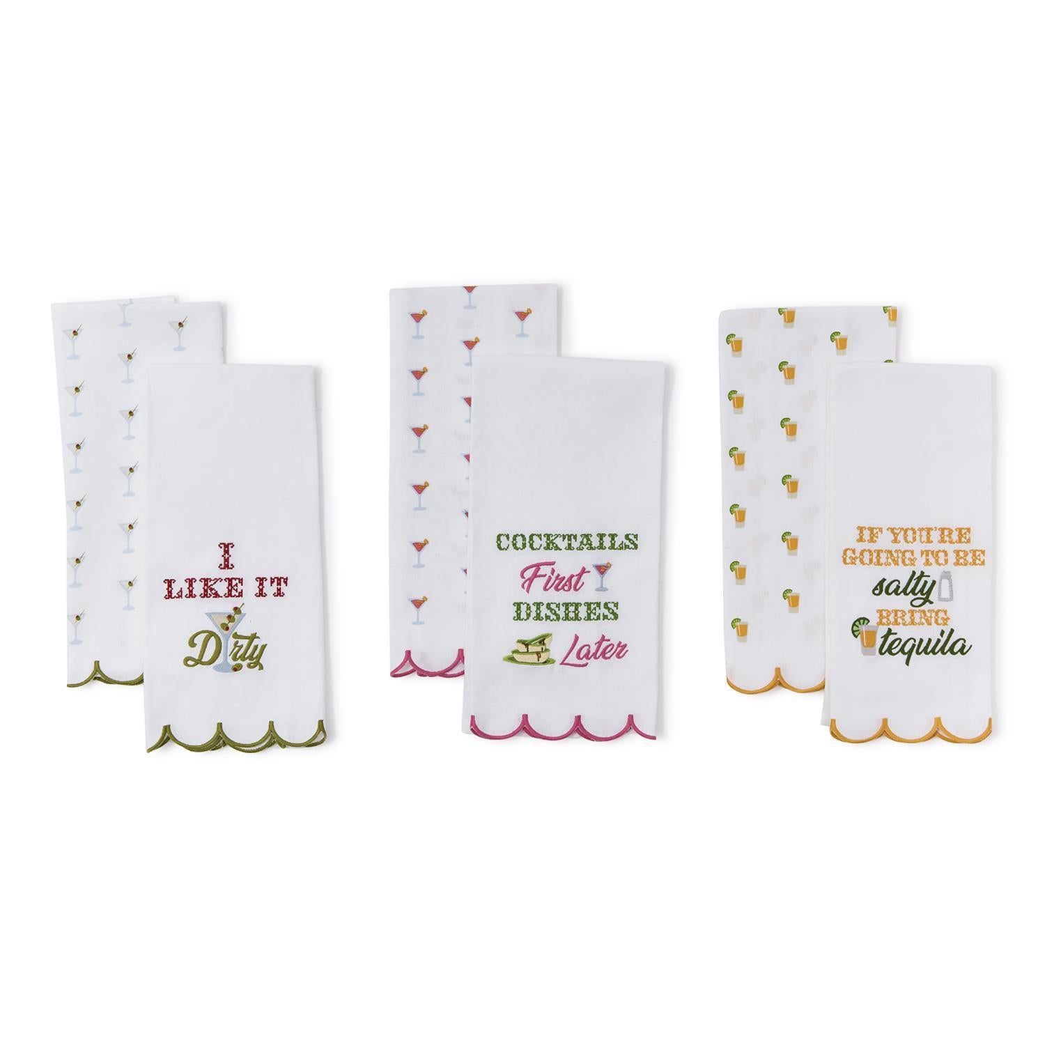 Drinking Kitchen Dish Towel - Just Fabulous Palm Springs
