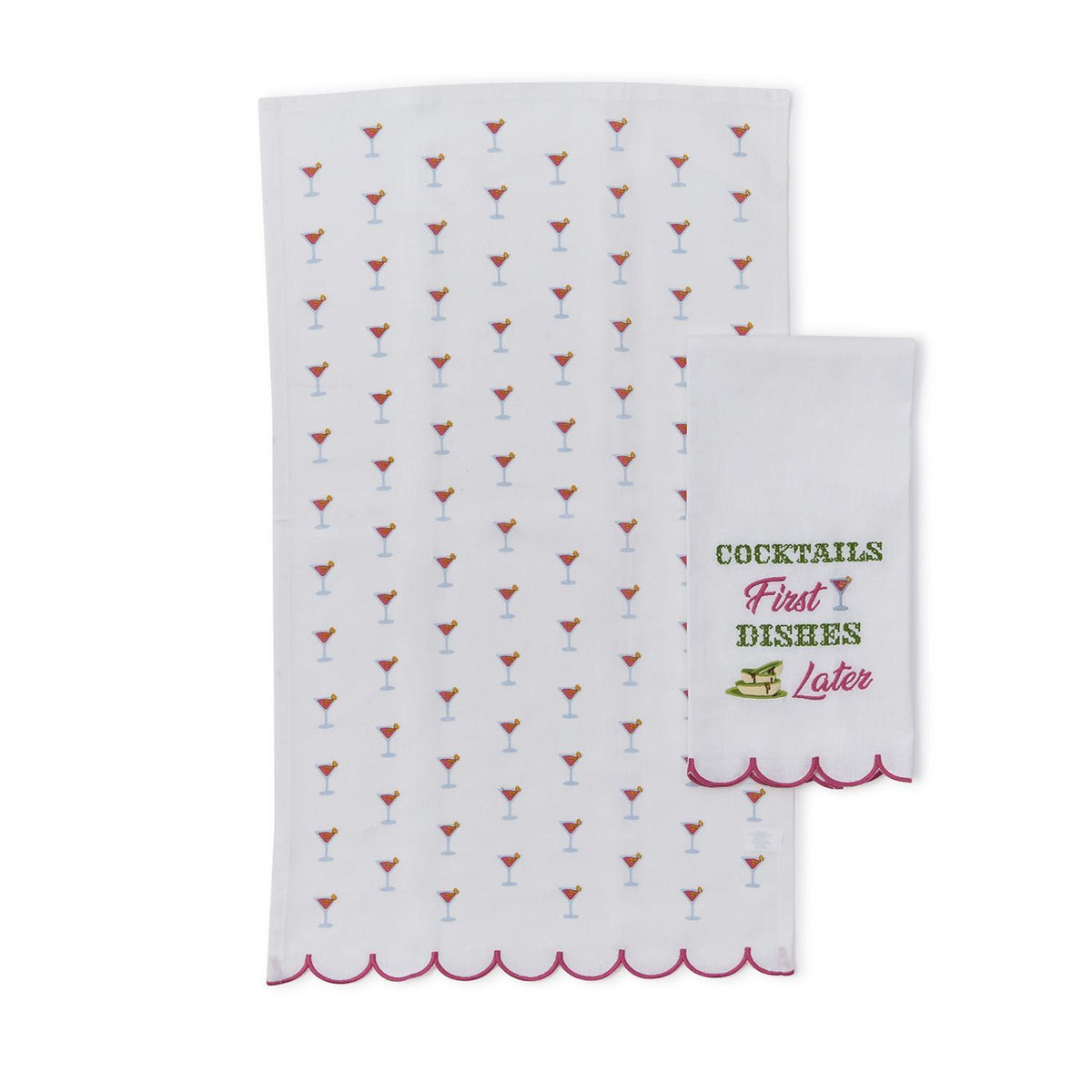 Drinking Kitchen Dish Towel - Just Fabulous Palm Springs