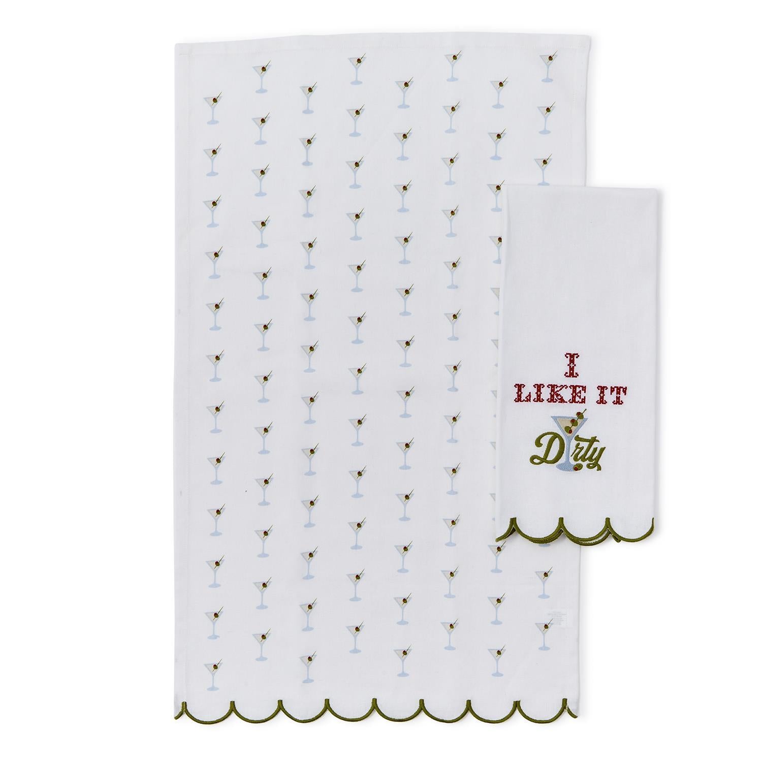 Drinking Kitchen Dish Towel - Just Fabulous Palm Springs