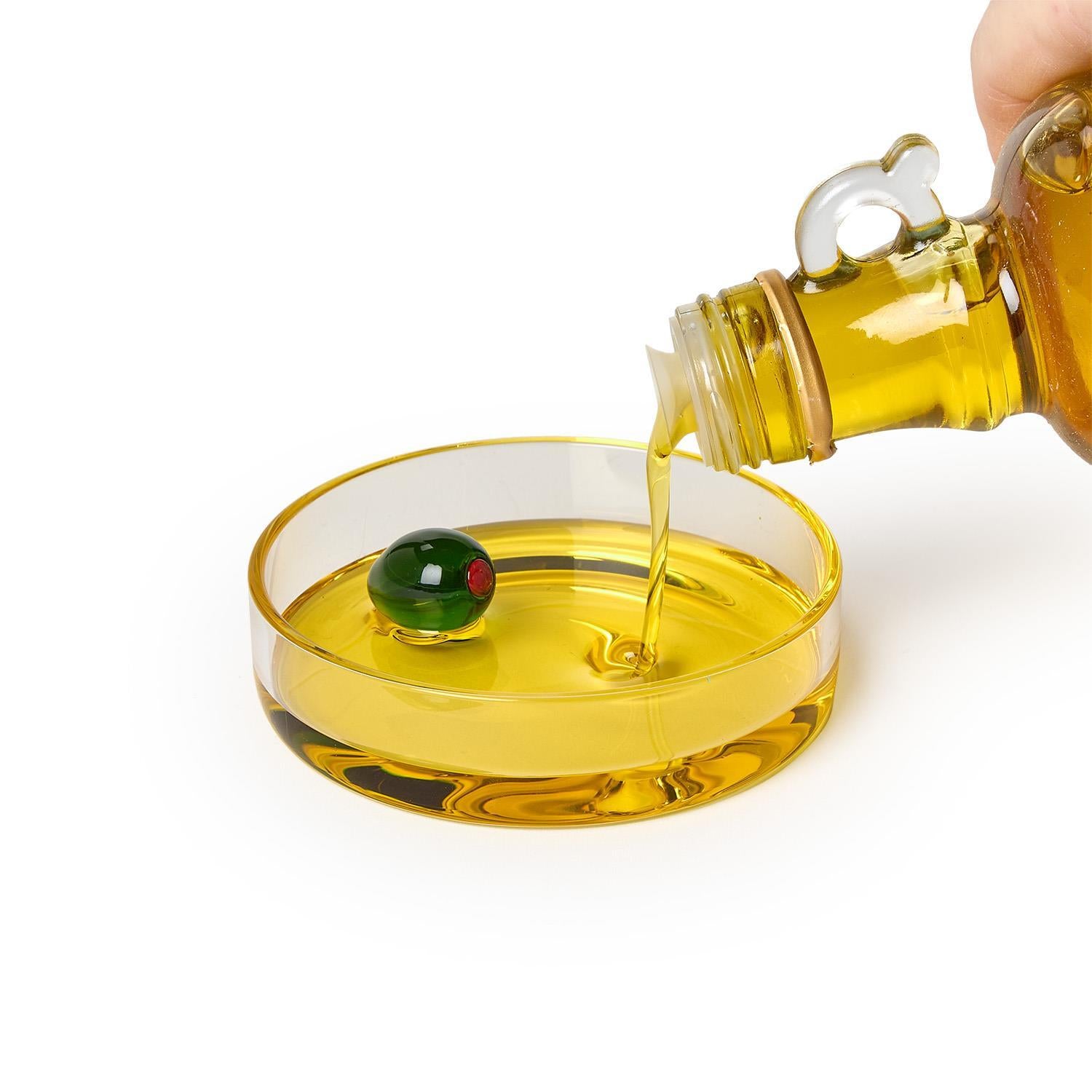 Dipping Dish With Olive