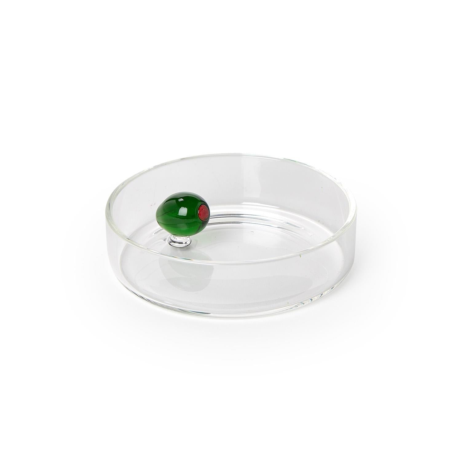 Dipping Dish With Olive