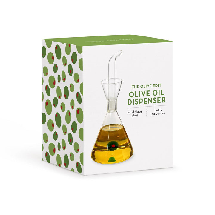 Olive Oil Dispenser With Olive Icon