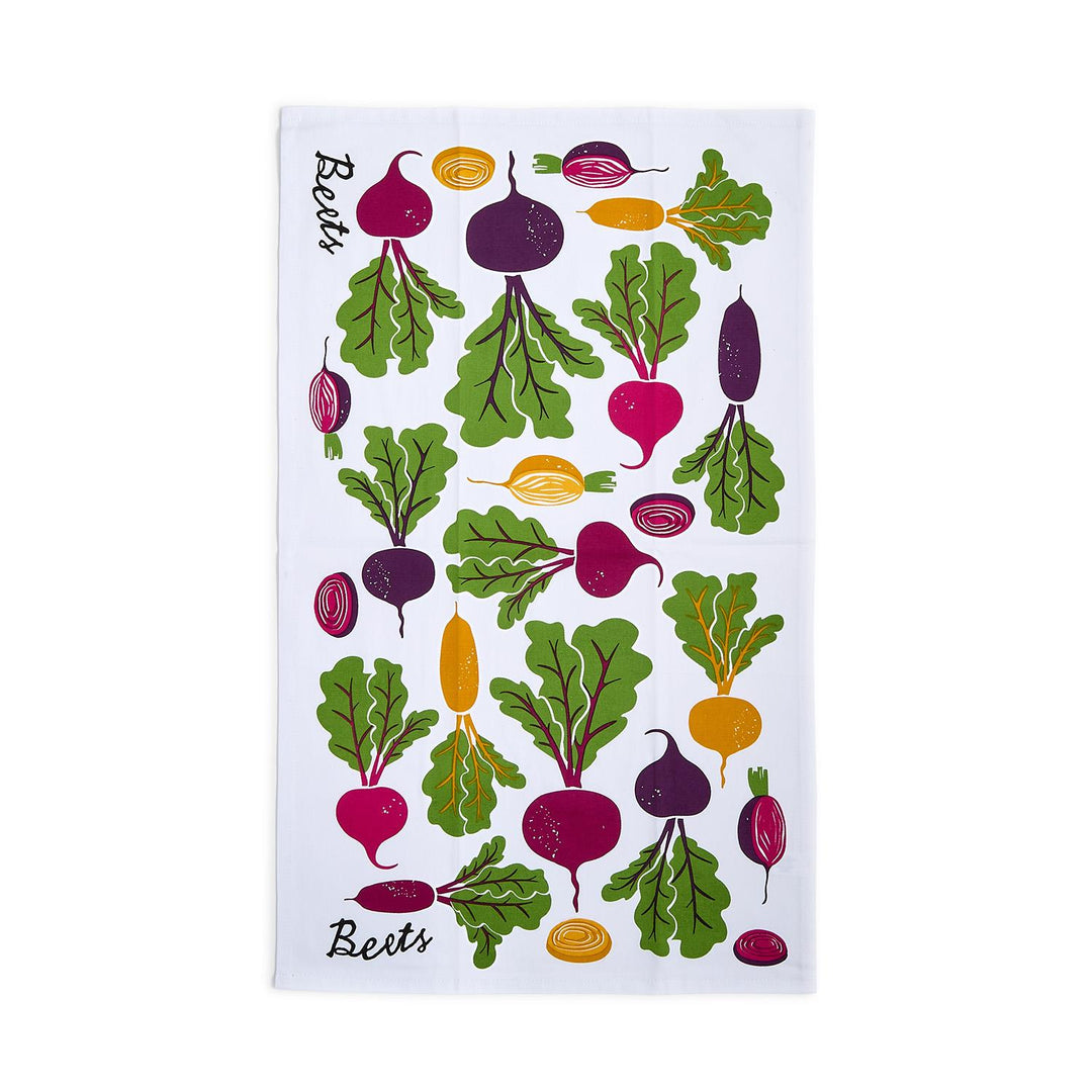 Garden Harvest Dish Towel - Radish