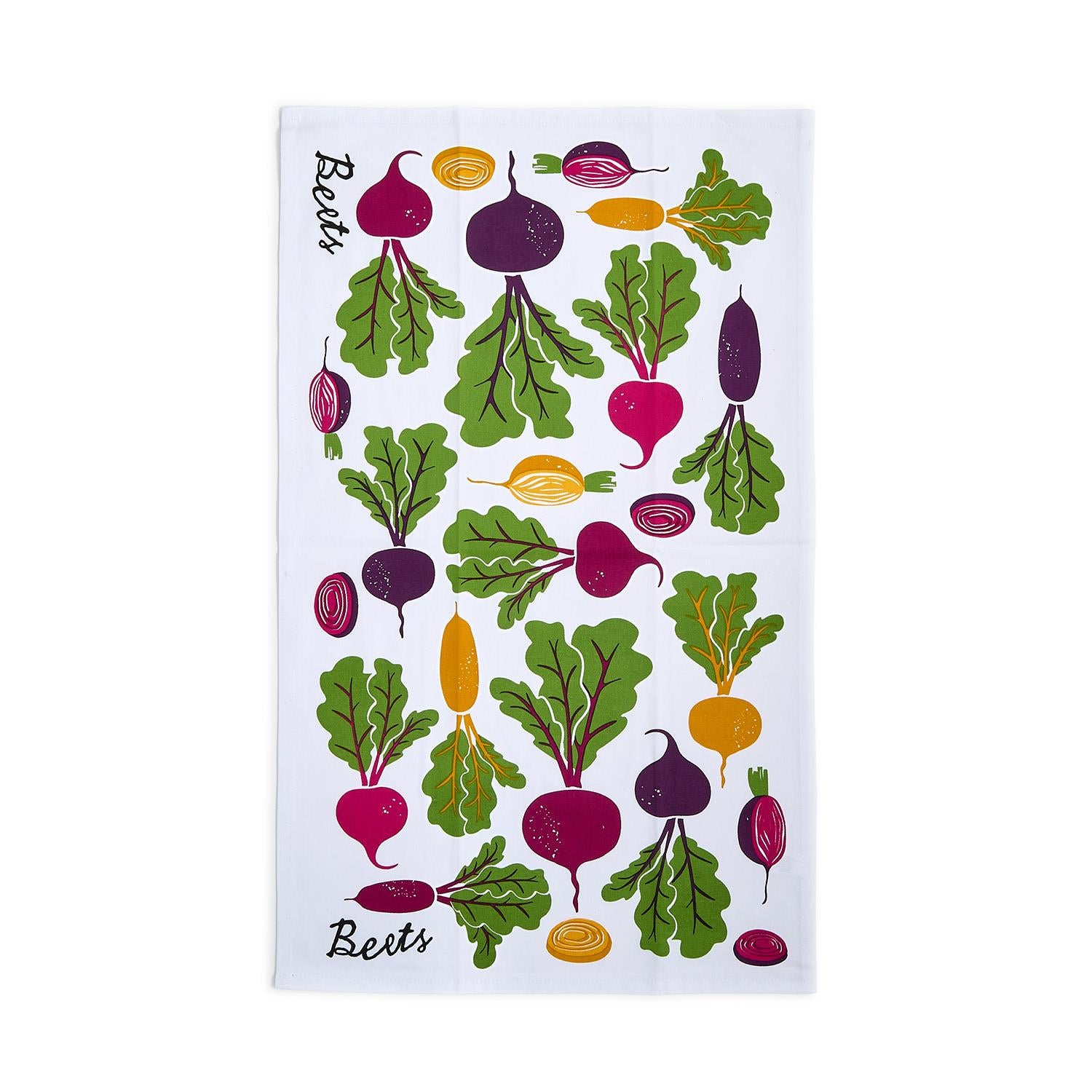 Garden Harvest Dish Towel - Radish