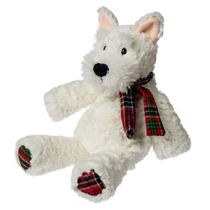 Marshmallow Tartan Terrier 13" Plush