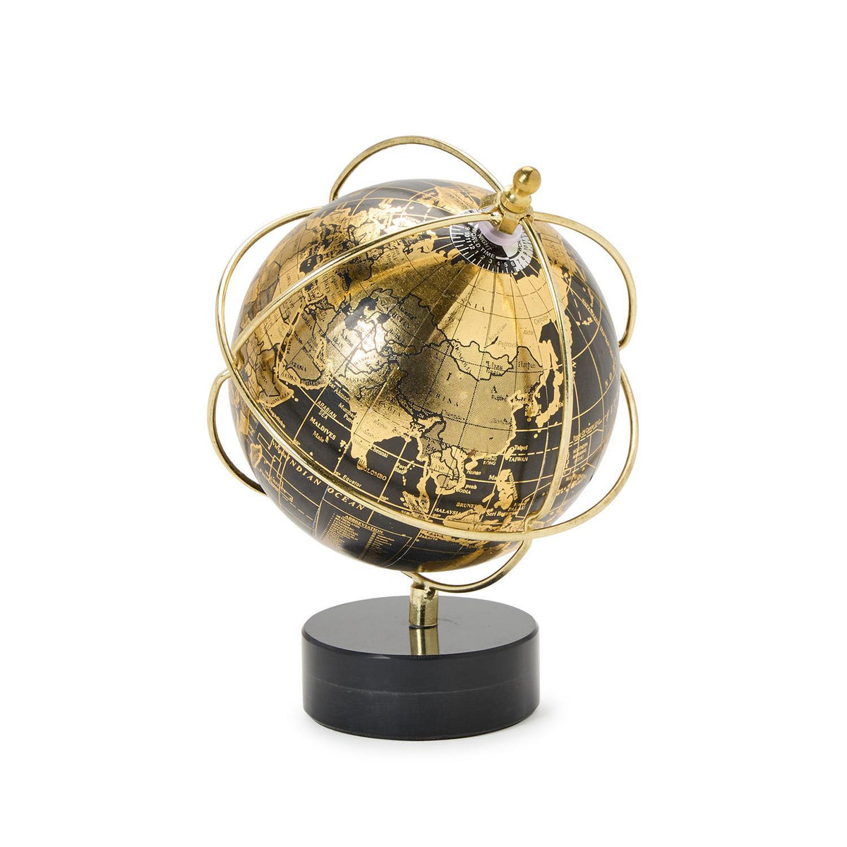 Black And Gold Globe