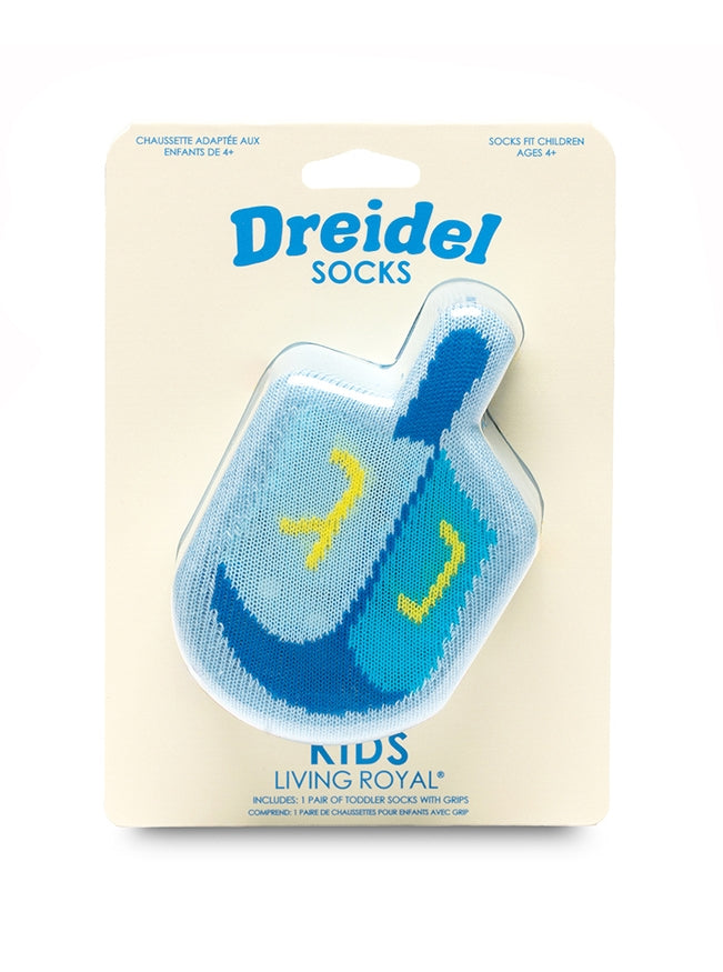 Dreidel 3D Packaged Socks