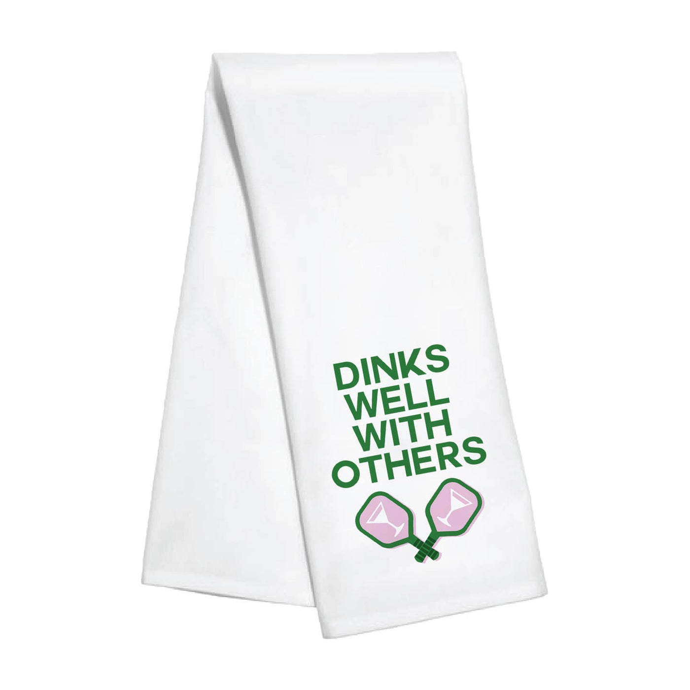 Dinks Well With Others Kitchen Towel