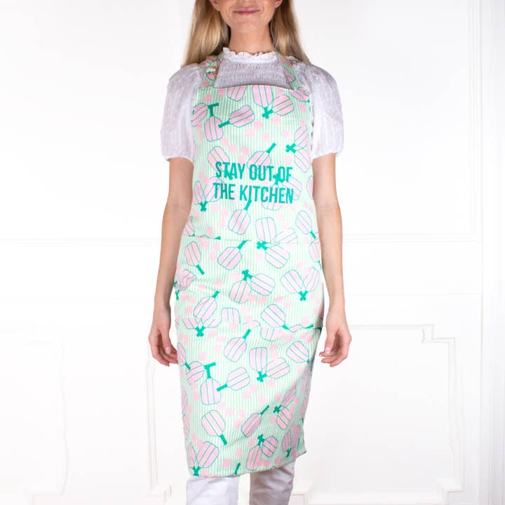 Pickleball Striped Apron