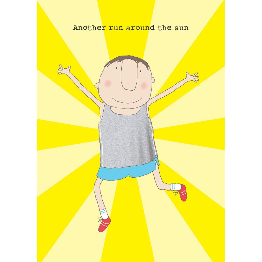 Around The Sun Birthday Card