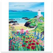 Llanddwyn Flowers Birthday Card - Just Fabulous Palm Springs