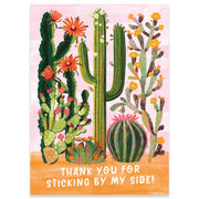 Sticking Thank You Greeting Card - Just Fabulous Palm Springs