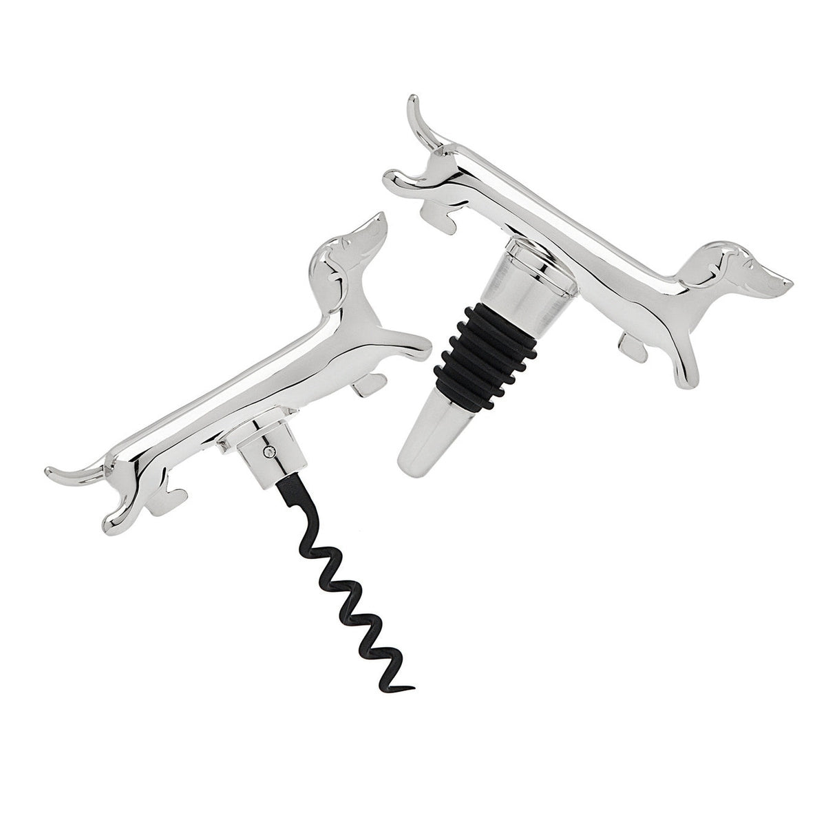 Dachshund Bottle Stopper & Cork Screw