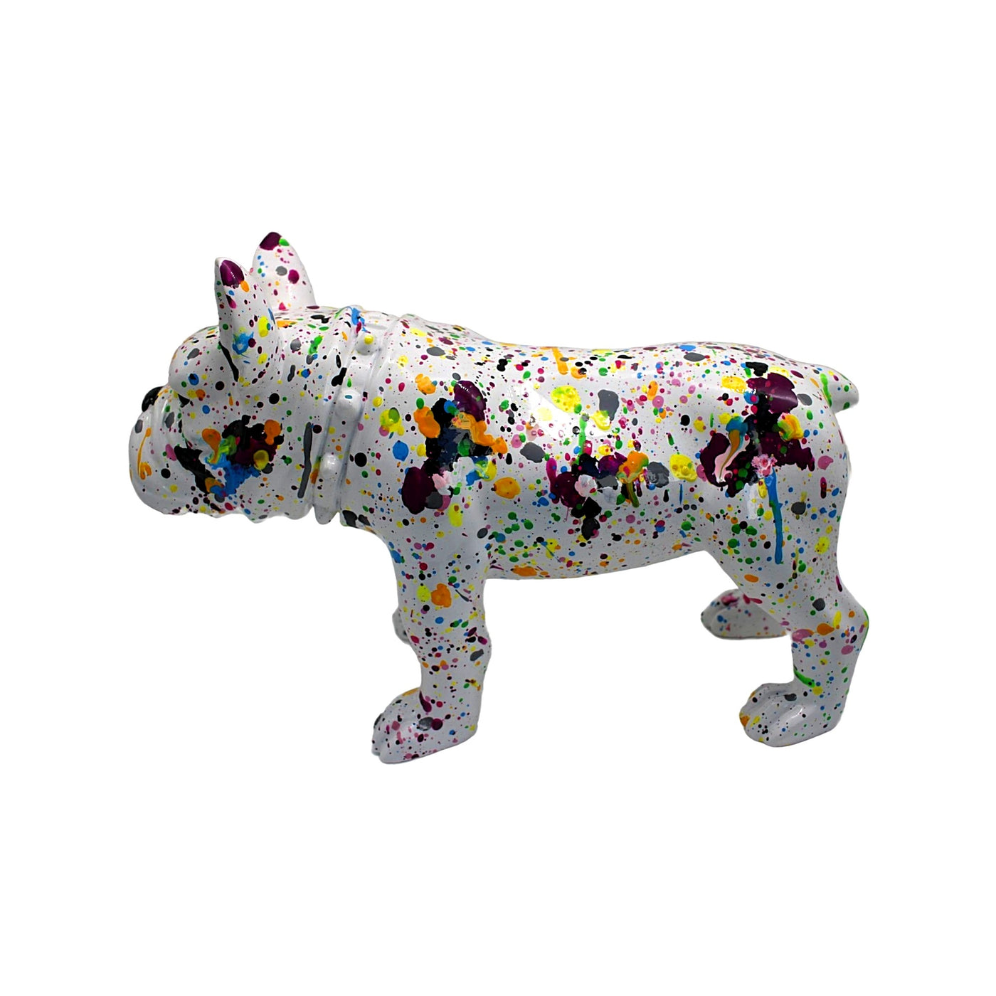 Splatter French Bulldog - 14" Long