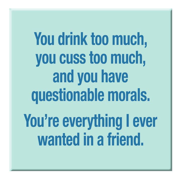 Magnet: You Drink Too Much - Just Fabulous Palm Springs