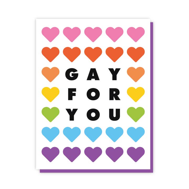 Gay For You Greeting Card - Just Fabulous Palm Springs