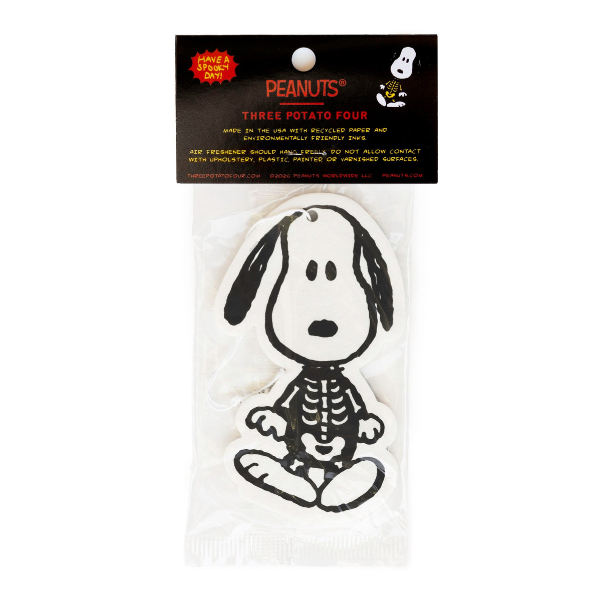 Peanuts® Halloween - Snoopy Skeleton Air Freshener