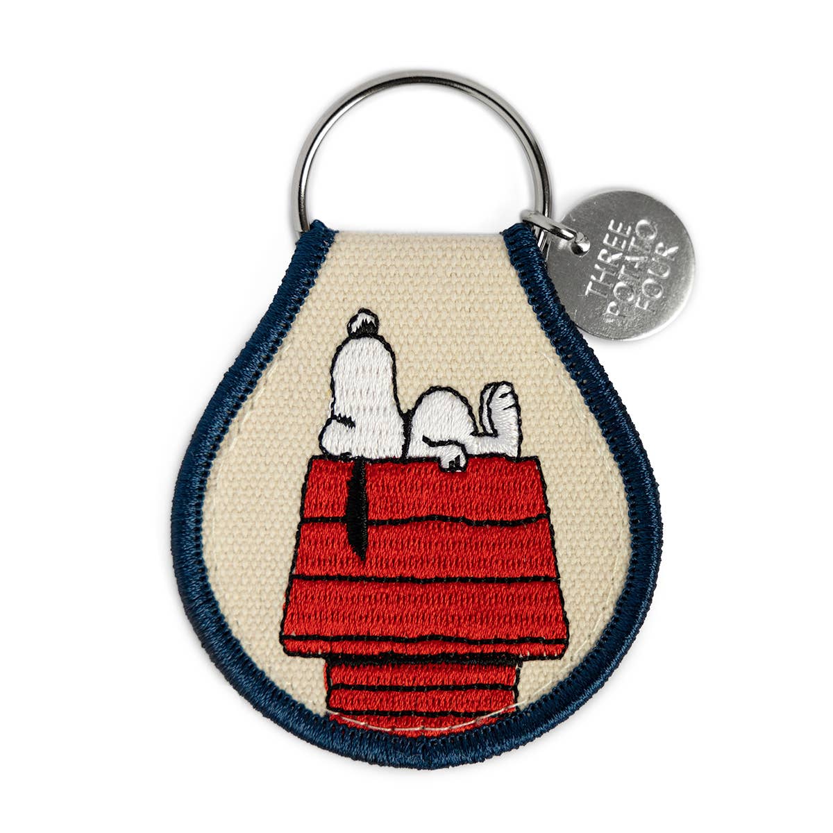 Peanuts®- Snoopy Doghouse Patch Keychain