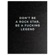 Rock Star Greeting Card - Just Fabulous Palm Springs