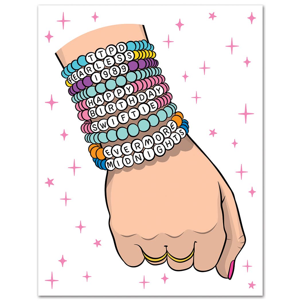 Card: Swifties Friendship Bracelets Birthday