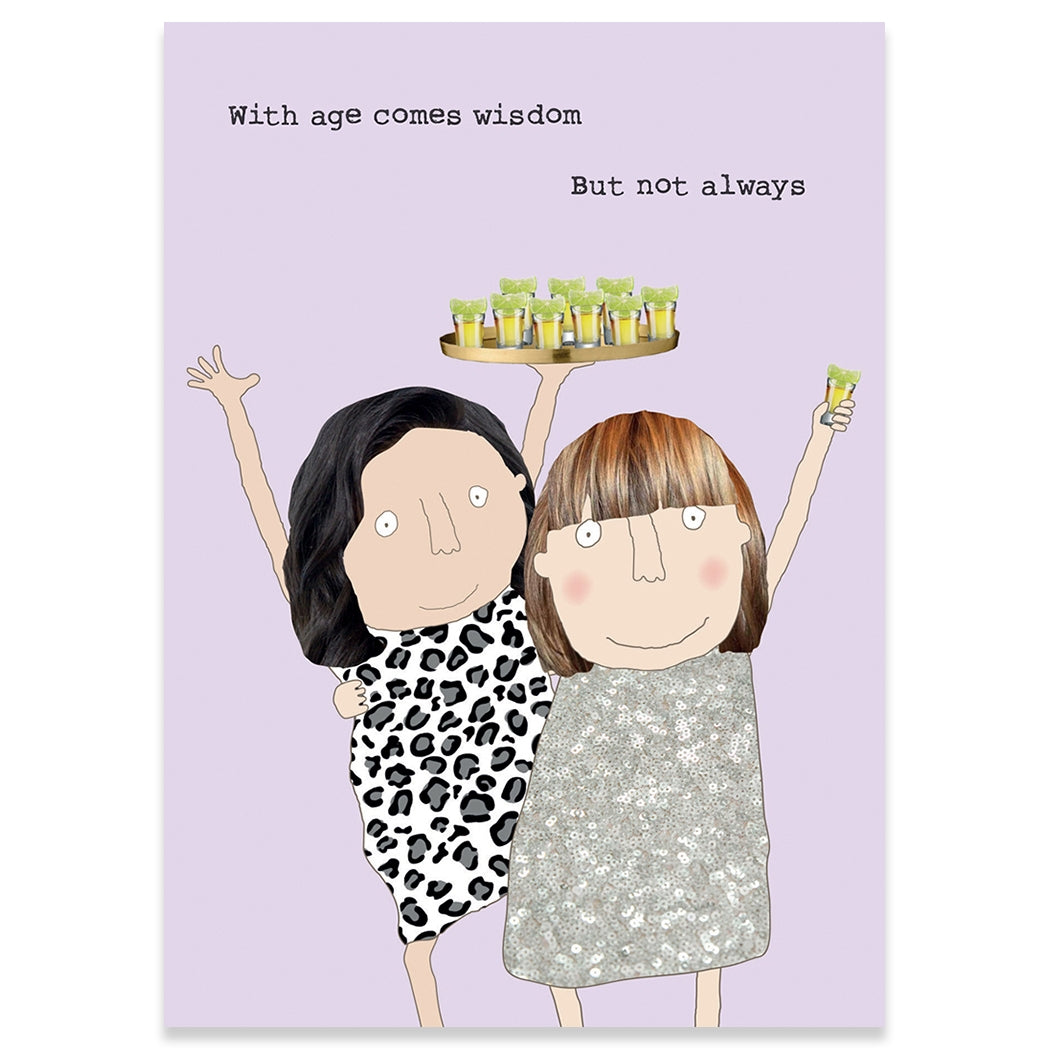 Wisdom Girl Birthday Card