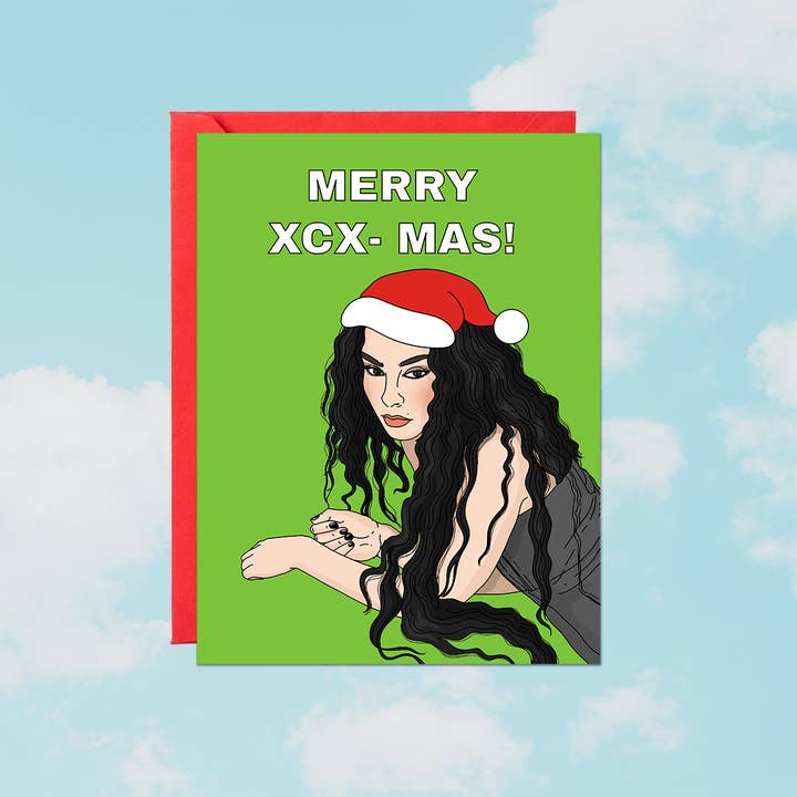 Merry XCX-Mas Holiday Greeting Card