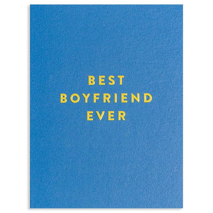 Best Boyfriend Ever Greeting Card - Just Fabulous Palm Springs
