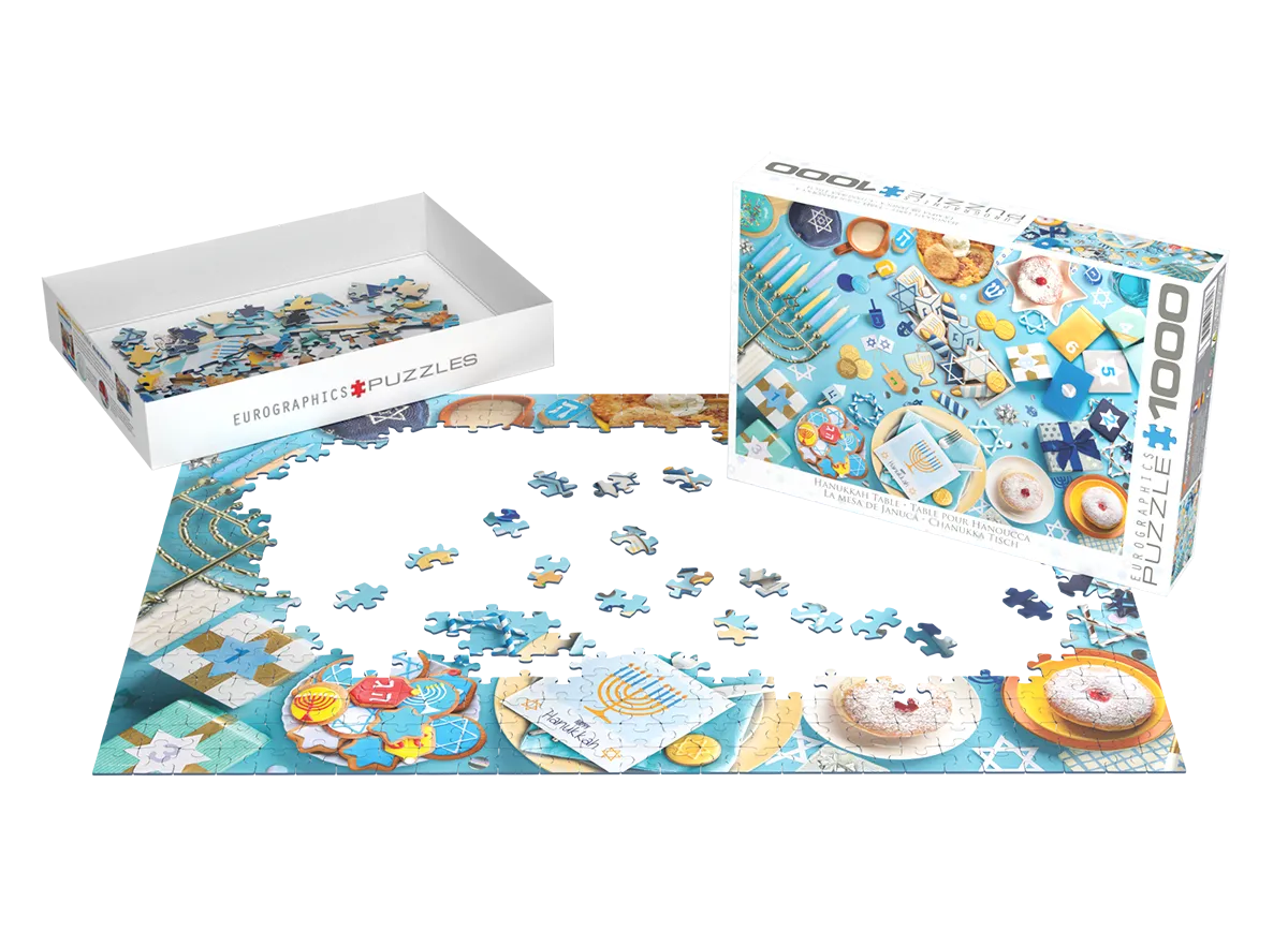 Hanukkah Table Puzzle