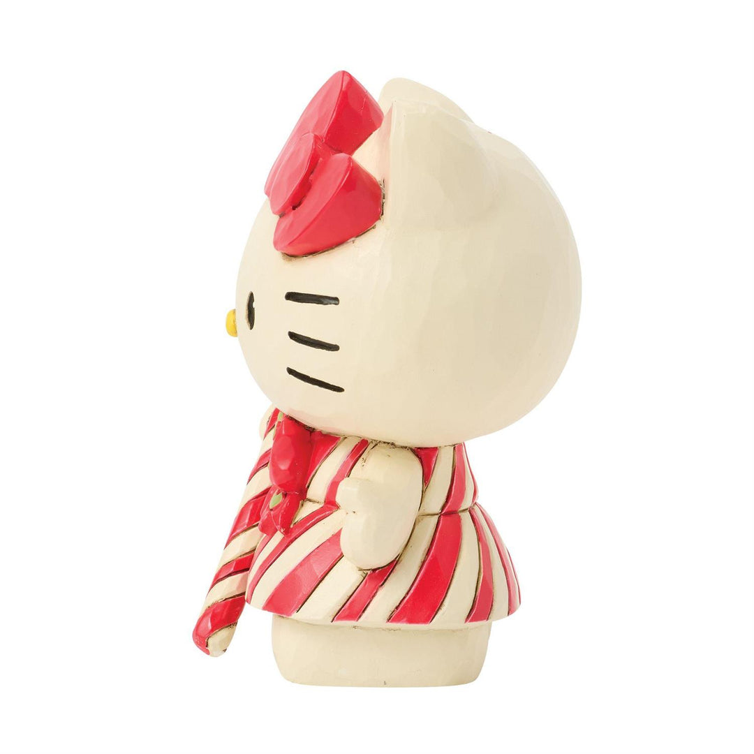 Hello Kitty Candy Cane Mini Figurine