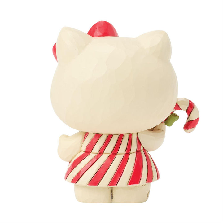 Hello Kitty Candy Cane Mini Figurine