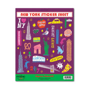 Sticker Sheet: NYC New York Icons