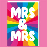 Mrs and Mrs Greeting Card