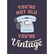 You're Not Old, You're Vintage