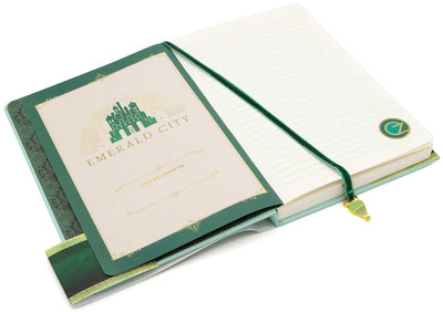 Wicked Emerald City Journal With Ribbon Charm