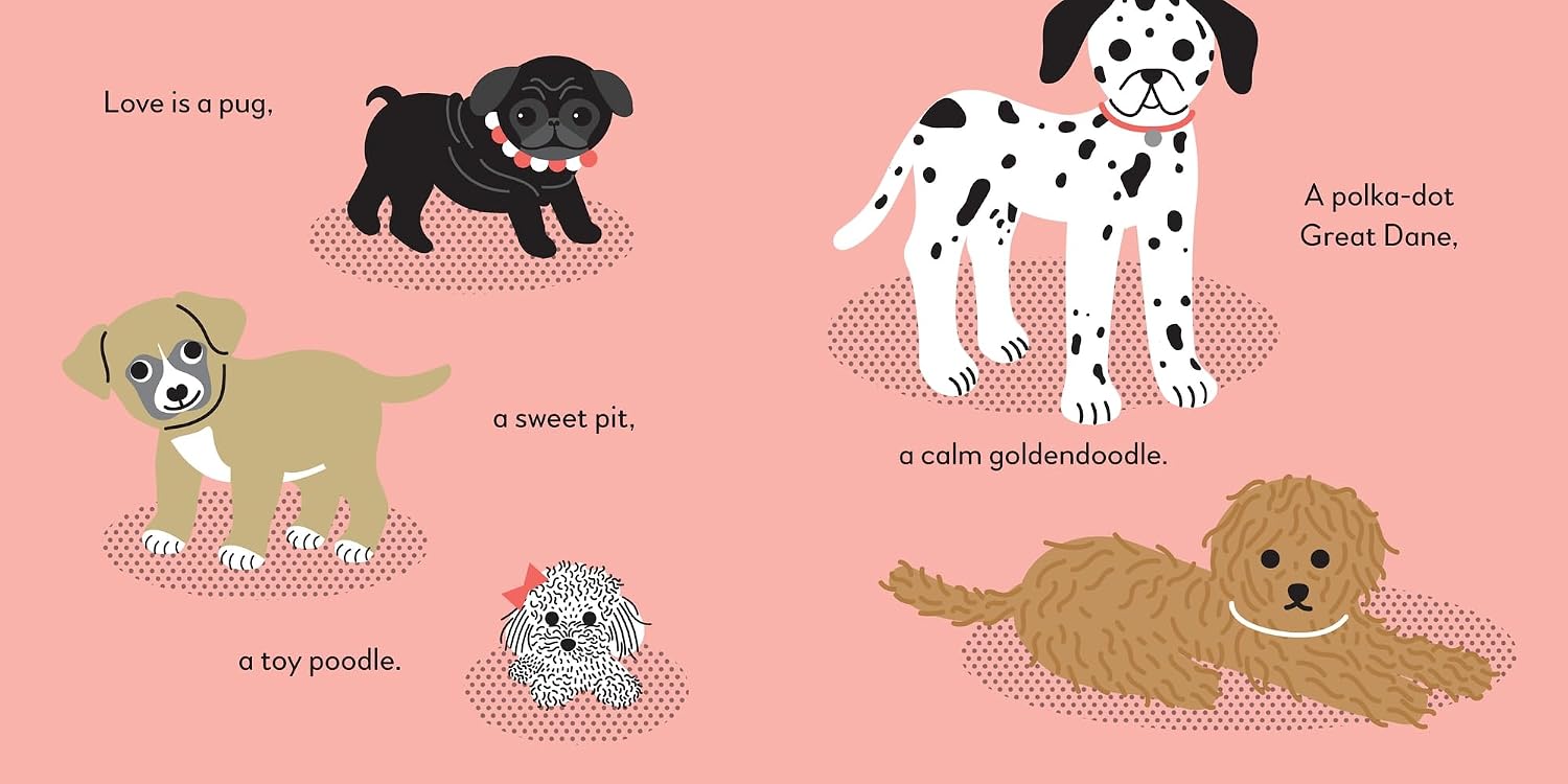 Love Is A Puppy: A Board Book