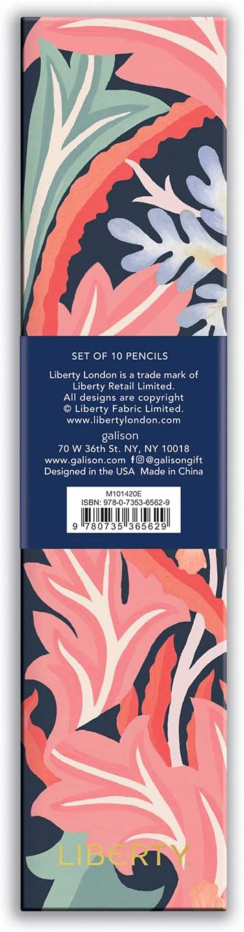 Liberty London Floral Pencil Set